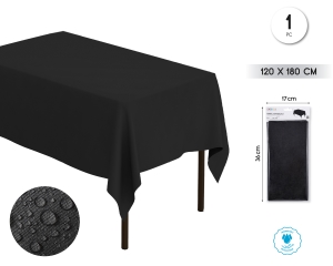 [92809] MANTEL PAPEL IMPERMEABLE 120*180CM NEGRO