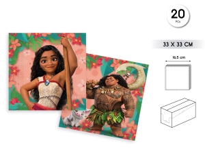 [CO97202] 20 SERVILLETAS 33CM MOANA II