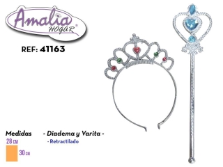 [A41163] SET CORONA Y VARITA