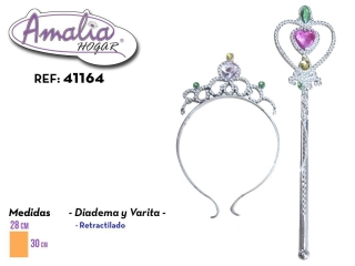 [A41164] SET CORONA Y VARITA