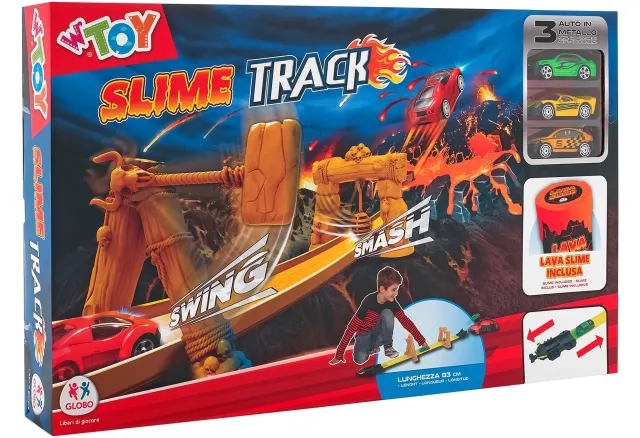 [39122] PISTA SLIME C/3 COCHES